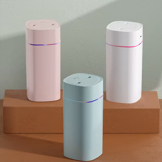 Umidificador de ar com aroma de luz LED de chama com controle remoto para uso doméstico e hoteleiro